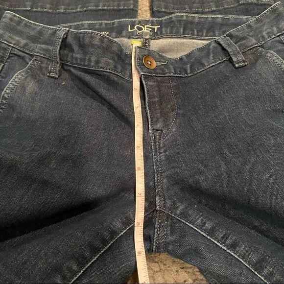 Loft Trouser Jeans  Size 4P Jeans - Picture 5 of 12